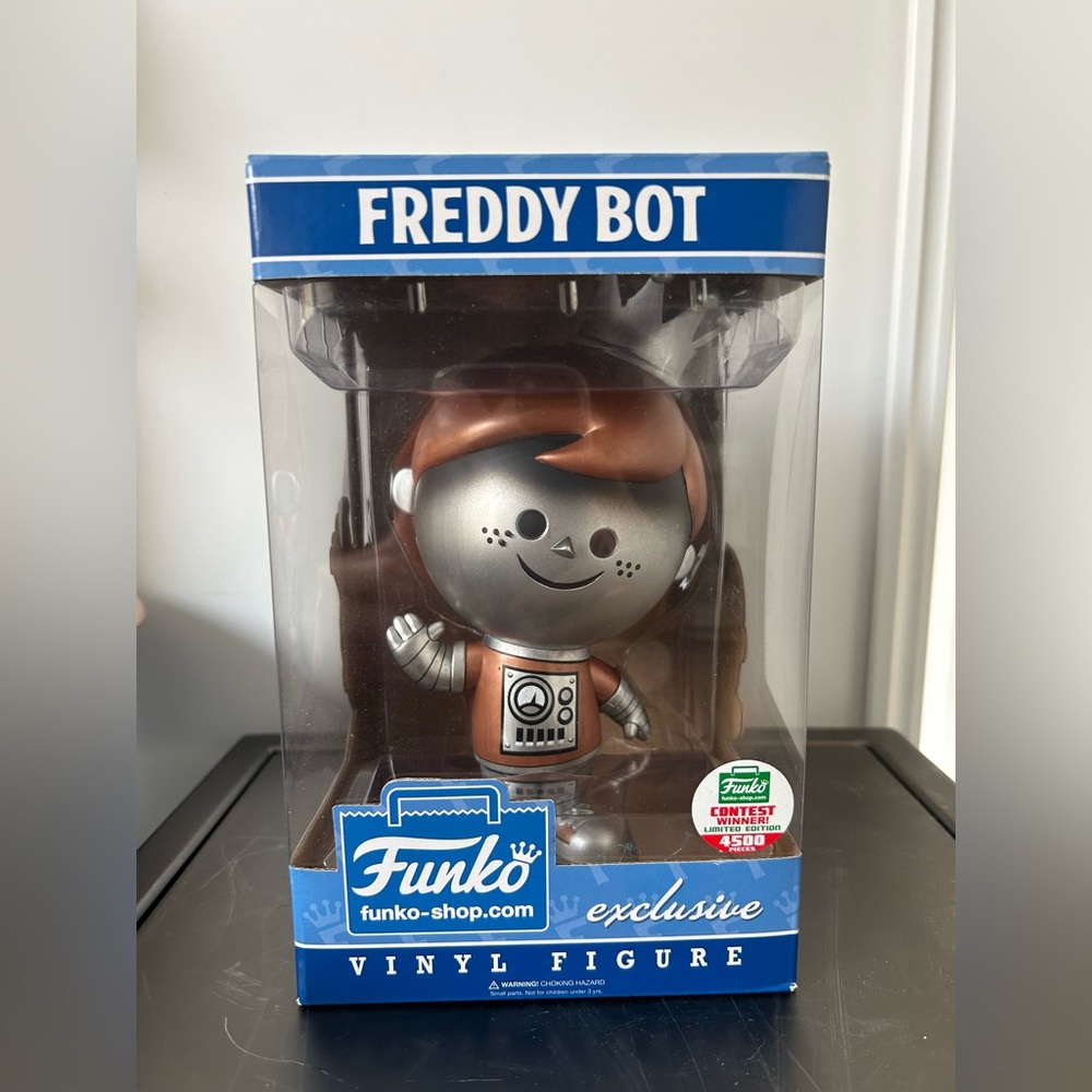 Funko Freddy Bot Contest Winner Exclusive, NWOT, never opened
